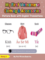 My First Vietnamese Clothing & Accessories Picture Book with English Translations