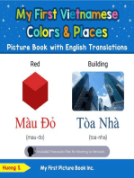 My First Vietnamese Colors & Places Picture Book with English Translations: Teach & Learn Basic Vietnamese words for Children, #6