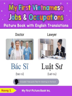 My First Vietnamese Jobs and Occupations Picture Book with English Translations