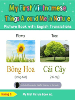 My First Vietnamese Things Around Me in Nature Picture Book with English Translations