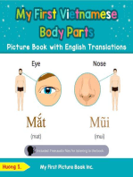 My First Vietnamese Body Parts Picture Book with English Translations: Teach & Learn Basic Vietnamese words for Children, #7