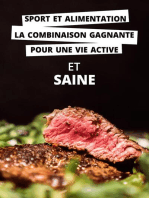 Sport et alimentation - la combinaison gagnante pour une vie active et saine