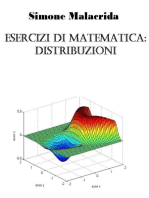 Esercizi di matematica: distribuzioni