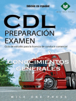 Examen de preparación para CDL: Conocimientos Generales