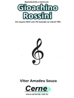 Reproduzindo A Música De Gioachino Rossini Em Arquivo Wav Com Pic Baseado No Mikroc Pro