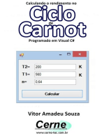 Calculando O Rendimento No Ciclo De Carnot Programado Em Visual C#