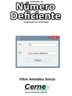 Verificando Um Número Deficiente Programado Em Visual Basic