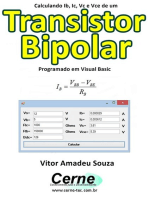Calculando Ib, Ic, Vc E Vce De Um Transistor Bipolar Programado Em Visual Basic