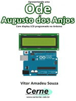 Apresentando Uma Ode De Augusto Dos Anjos Com Display Lcd Programado No Arduino