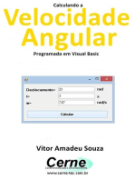 Calculando A Velocidade Angular Programado Em Visual Basic
