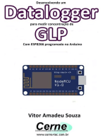 Desenvolvendo Um Datalogger Para Medir Concentração De Glp Com Esp8266 Programado No Arduino