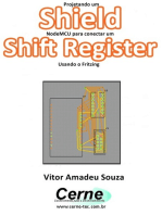 Projetando Um Shield Nodemcu Para Conectar Um Shift Register Usando O Fritzing