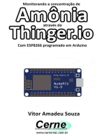 Monitorando A Concentração De Amônia Através Do Thinger.io Com Esp8266 (nodemcu) Programado Em Arduino