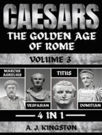 Caesars: The Golden Age Of Rome: 4 In 1 Marcus Aurelius, Vespasian, Titus & Domitian