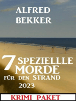 7 Spezielle Morde für den Strand 2023: Krimi Paket