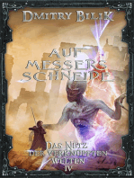 Auf Messers Schneide (Das Netz der verknüpften Welten Buch 4): LitRPG-Serie