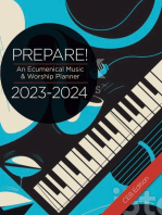 Prepare! 2023-2024 CEB Edition: An Ecumenical Music & Worship Planner