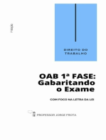 Direito Do Trabalho - Oab 1ª Fase