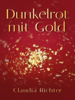 Dunkelrot mit Gold: Puzzlesteine des Lebens