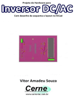 Projeto De Hardware Para Inversor Dc/ac Com Desenho De Esquema E Layout No Kicad