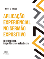 Aplicação experiencial no sermão expositivo: legitimidade, importância e relevância