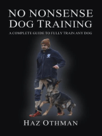 No Nonsense Dog Training: A Complete Guide to Fully Train Any Dog