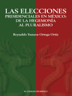 Las elecciones presidenciales en México:: de la hegemonía al pluralismo
