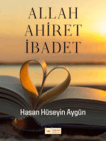 Allah Ahiret İbadet