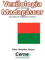 Vexilologia Para A Bandeira De Madagáscar Com Display Tft Programado No Arduino