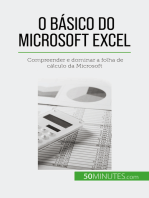 O básico do Microsoft Excel: Compreender e dominar a folha de cálculo da Microsoft