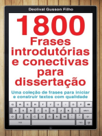 1800 Frases Introdutórias E Conectivas Para Dissertação