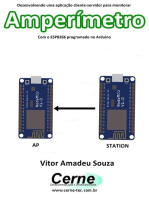 Desenvolvendo Uma Aplicação Cliente-servidor Para Monitorar Amperímetro Com O Esp8266 Programado No Arduino