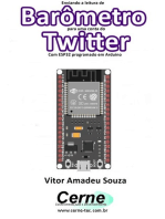 Enviando A Medição De Um Barômetro Para Uma Conta Do Twitter Com Esp32 Programado Em Arduino