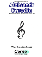 Reproduzindo A Música De Aleksandr Borodin Em Arquivo Wav Com Pic Baseado No Mikroc Pro