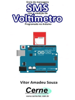 Envio De Mensagens Sms Com A Medição De Voltímetro Programado No Arduino