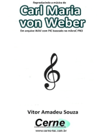 Reproduzindo A Música De Carl Maria Von Weber Em Arquivo Wav Com Pic Baseado No Mikroc Pro