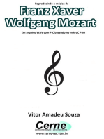 Reproduzindo A Música De Franz Xaver Wolfgang Mozart Em Arquivo Wav Com Pic Baseado No Mikroc Pro