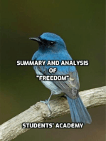 Summary and Analysis of "Freedom"