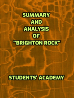 Summary and Analysis of "Brighton Rock"