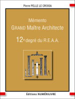 Mémento grand maitre architecte - 12e degré du reaa