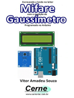 Escrevendo E Lendo No Leitor Mifare Com A Medição De Gaussímetro Programado No Arduino