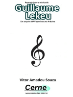 Reproduzindo A Música De Guillaume Lekeu Em Arquivo Wav Com Base No Arduino