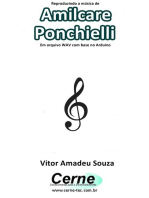 Reproduzindo A Música De Amilcare Ponchielli Em Arquivo Wav Com Base No Arduino