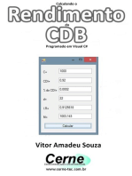 Calculando O Rendimento Do Cdb Programado Em Visual C#