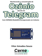 Monitorando A Concentração De Ozônio Através Do Telegram Com Esp8266 (nodemcu) Programado Em Arduino