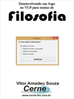 Desenvolvendo Um Jogo No Vc# Para Ensino De Filosofia