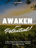 Awaken Your Potential: A Morning Routine Blueprint for Enhanced Productivity, Energy, and Well-Being: Thriving Mindset Series