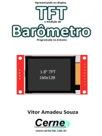 Apresentando No Display Tft A Medição De Barômetro Programado No Arduino