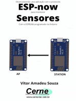Desenvolvendo Uma Aplicação Com O Protocolo Esp-now Para Monitorar Sensores Com O Esp8266 Programado No Arduino