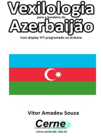 Vexilologia Para A Bandeira Do Azerbaijão Com Display Tft Programado No Arduino